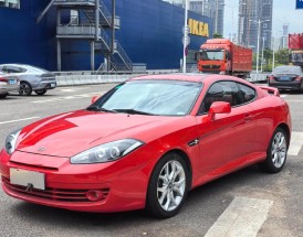 现代酷派跑车图片 跑车图片高清图