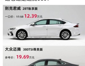 别克君威参数配置,别克君威参数配置表及价格