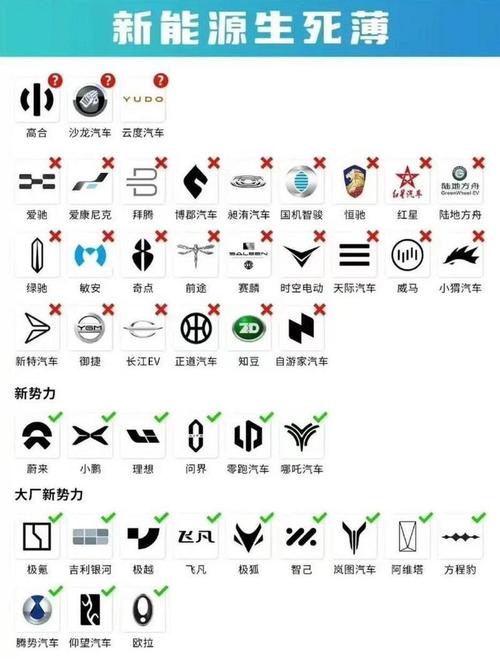 国产新能源车标志大全(新能源汽车国产车标)