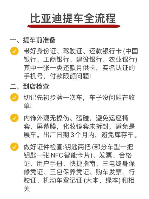 全款买车提车流程/全款买车提车流程是什么